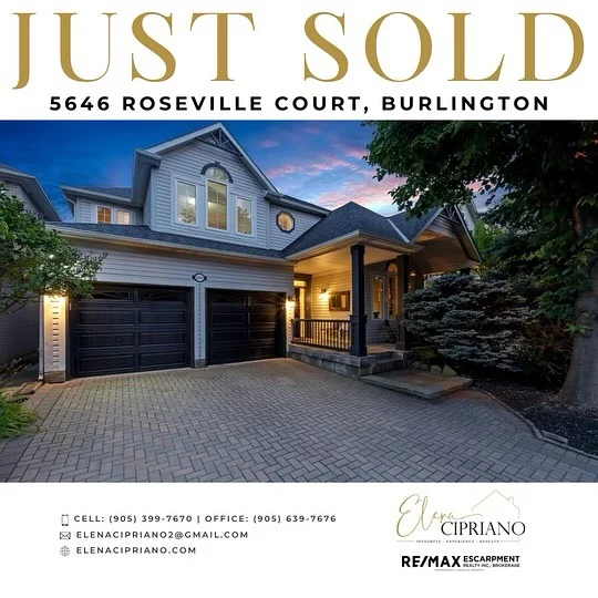 Just firmed up today .. I am excited for my sellers to downsize to their home in downtown Burlington, minutes to @martini.house ❤️